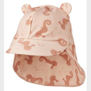 Liewood Badehat - Senia - UV40+ - Seahorse/Apple Blossom