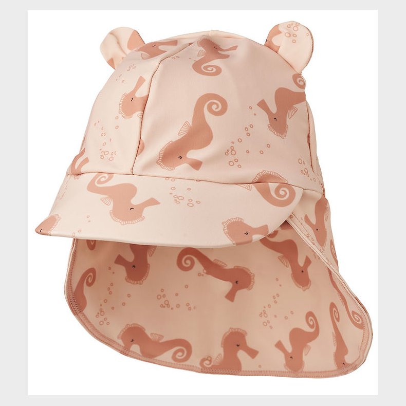 Liewood Badehat - Senia - UV40+ - Seahorse/Apple Blossom