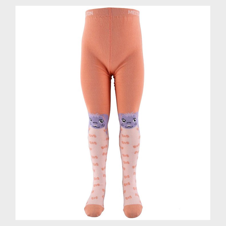 Melton Strmpebukser - Rabbit - Peach Pink