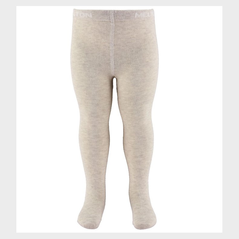 Melton Strmpebukser - Lys Beige Meleret