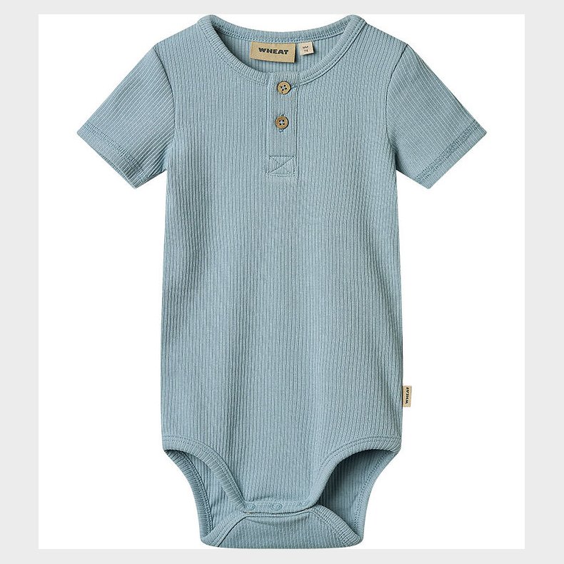 Wheat Body k/ - Rib - Magnus - Calm Blue