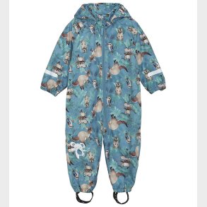 Celavi Softshelldragt - Blue Heaven m. Print