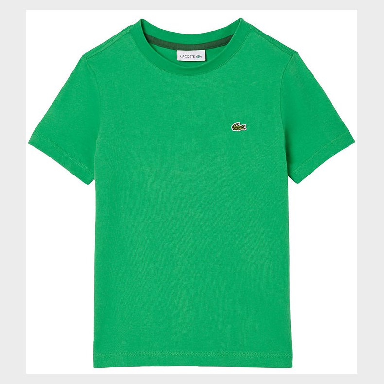 Lacoste T-Shirt - Green m. Logo