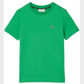 Lacoste T-Shirt - Green m. Logo