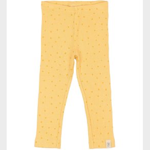 Petit Piao Leggings - Rib - Modal - Yellow Sun