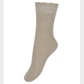 MP Str�mper - Inger - Beigemeleret m. Hulm�nster