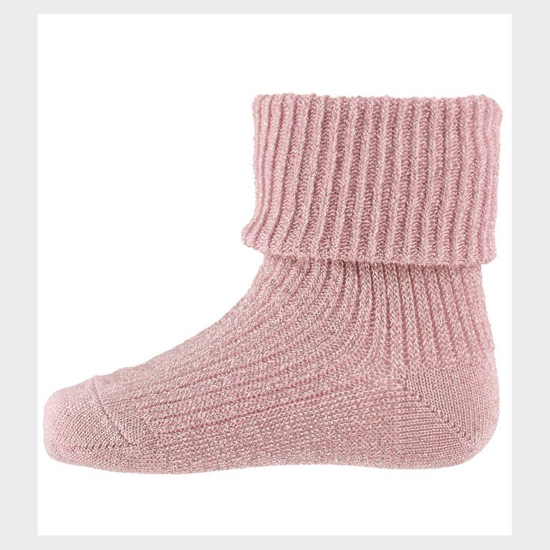 MP Strmper - Bambus - Ida Glitter - Silver Pink