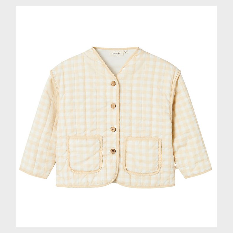 Lil' Atelier Jakke - NmfLarose - Quilt - Coconut Milk