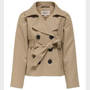 Kids Only Frakke - KogChloe - Kort - Tannin