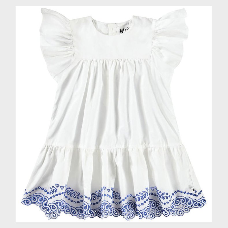 Molo Kjole - Cammas - Crisp White