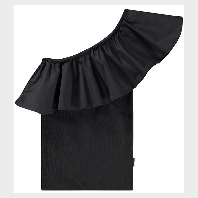 Molo Top - Rib - Rebecca - Sort