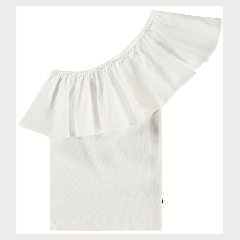 Molo Top - Rib - Rebecca - Crisp White