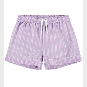Molo Shorts - Aja - Purple Rail Stripe