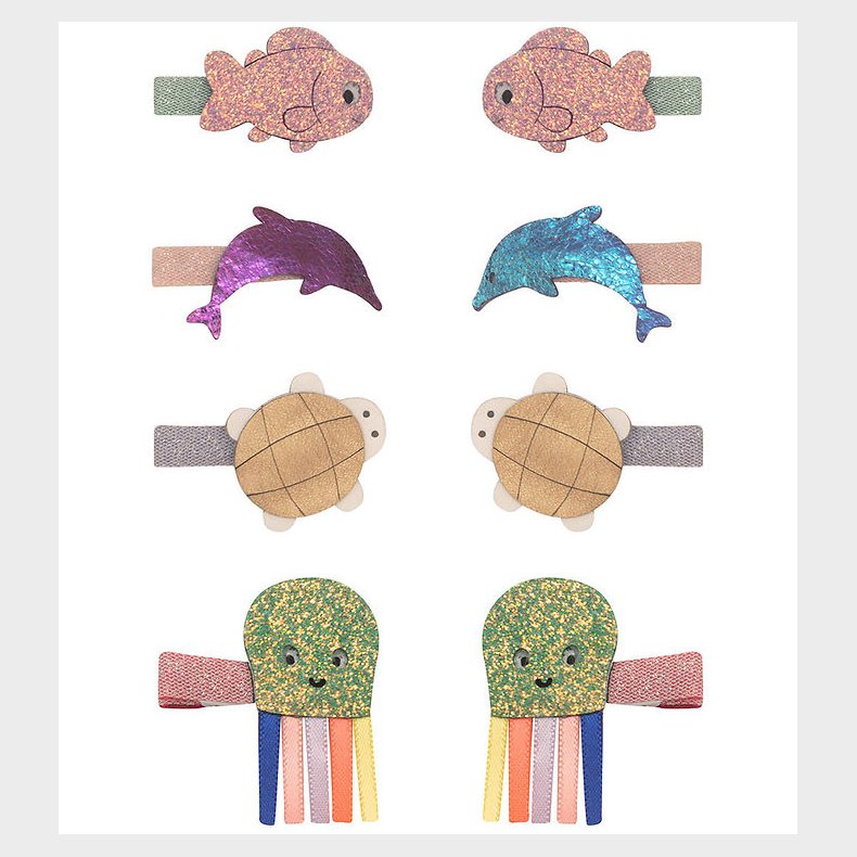 Mimi & Lula Hrclips - 8-pak - 3 cm - Sealife