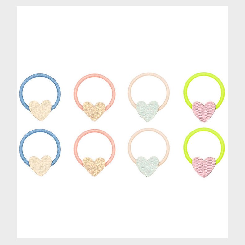 Mimi & Lula Hrelastikker - 8-pak - Dreamy Hearts Dreamland