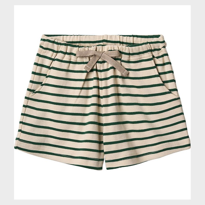 Wheat Shorts - Kalle - Green Stripe