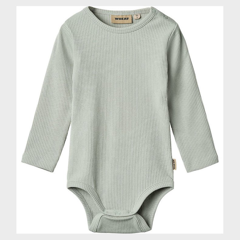 Wheat Body l/ - Rib - Spencer - Rainy Sky