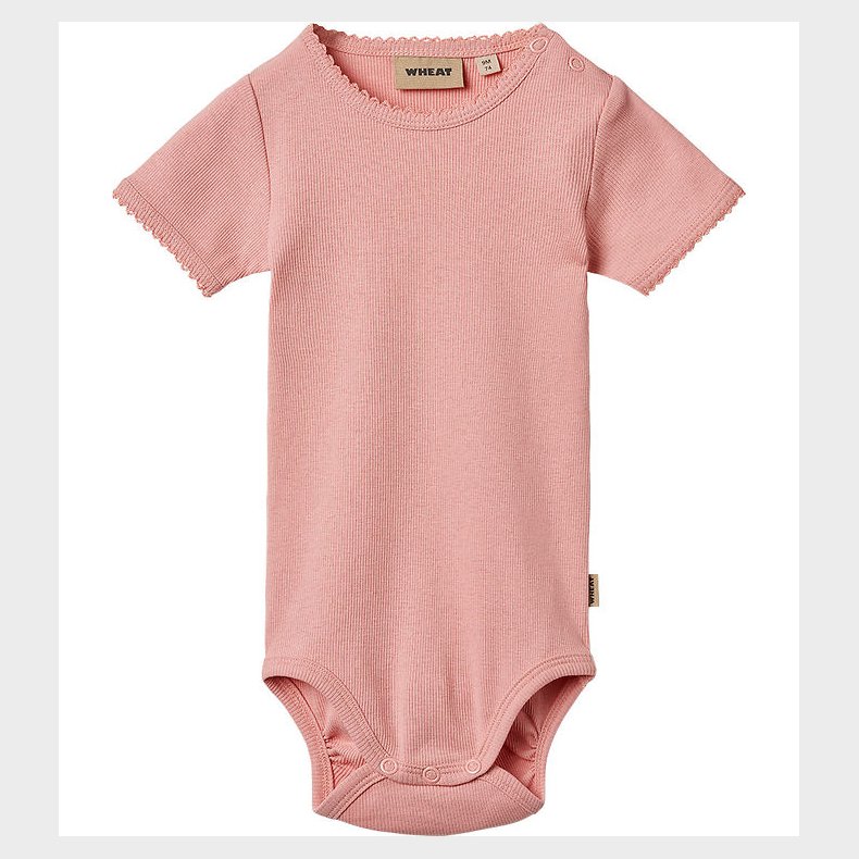 Wheat Body k/ - Rib - Lace - Elisa - Rose