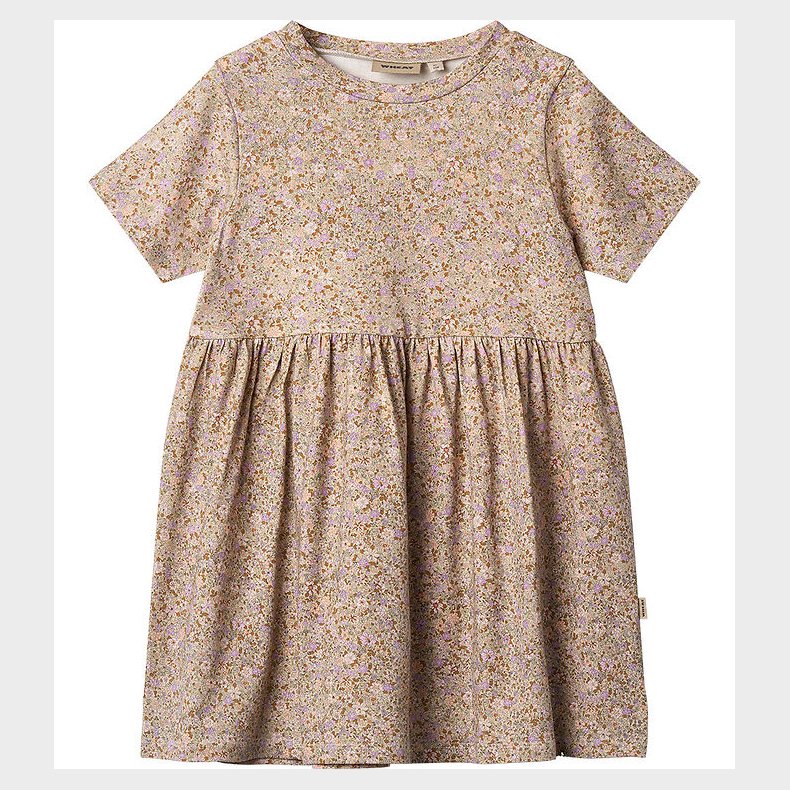 Wheat Kjole - Anna - Lilac Flower Meadow