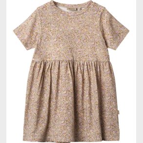 Wheat Kjole - Anna - Lilac Flower Meadow