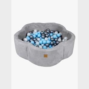 MeowBaby Aestethic Flower Boldbassin, Grey