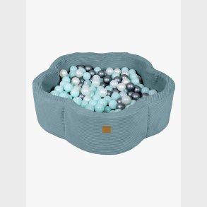 MeowBaby Aestethic Flower Boldbassin, Turquoise