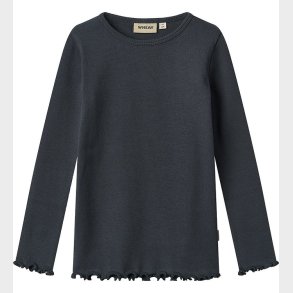 Wheat Bluse - Rib - Ida - Navy