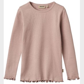 Wheat Bluse - Rib - Ida - Rose Powder
