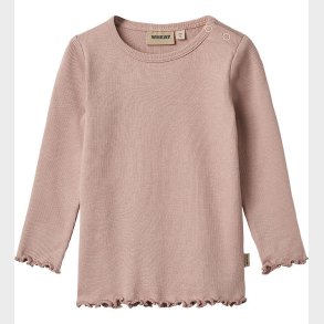 Wheat Bluse - Rib - Ida - Rose Powder