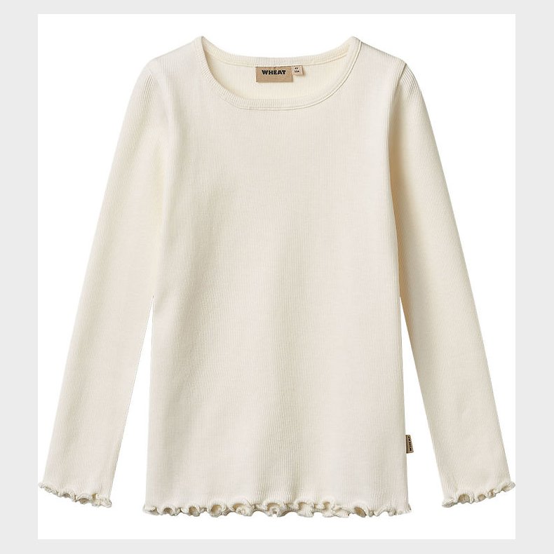 Wheat Bluse - Rib - Ida - Ivory