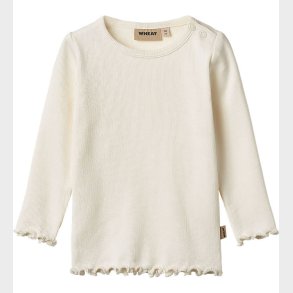 Wheat Bluse - Rib - Ida - Ivory