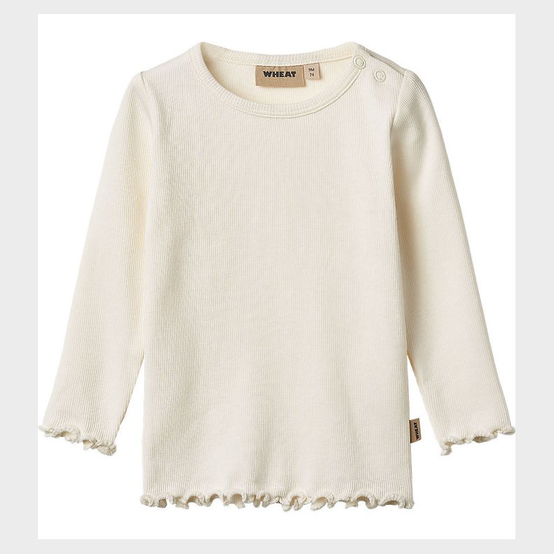 Wheat Bluse - Rib - Ida - Ivory