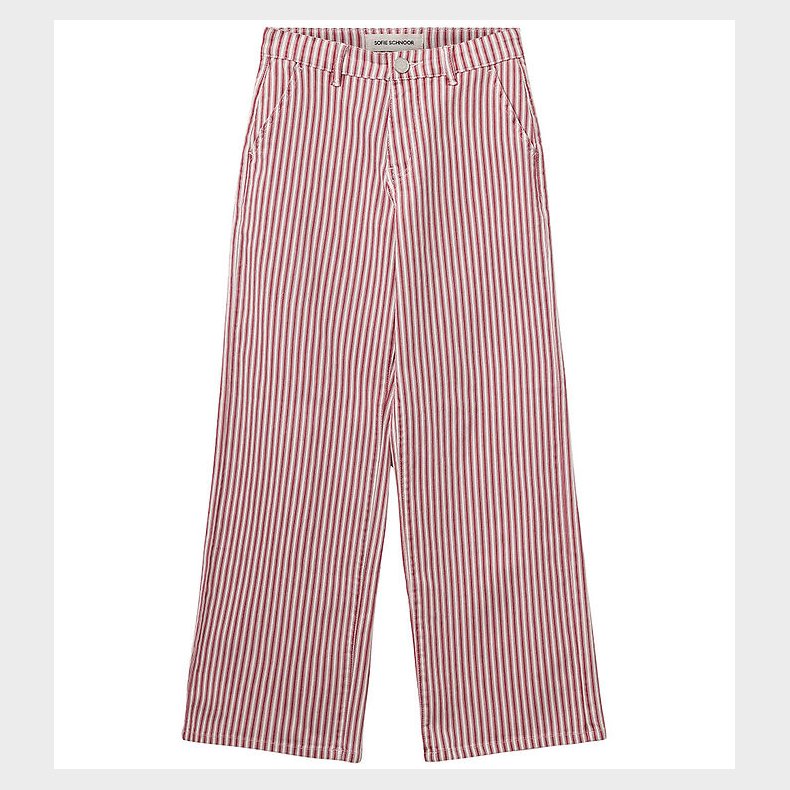 Sofie Schnoor Jeans - Denim - Red Striped
