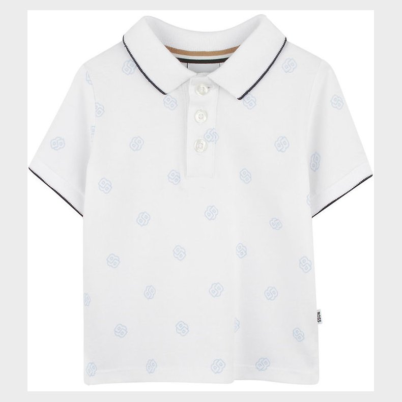 BOSS Polo - Hvid/Bl