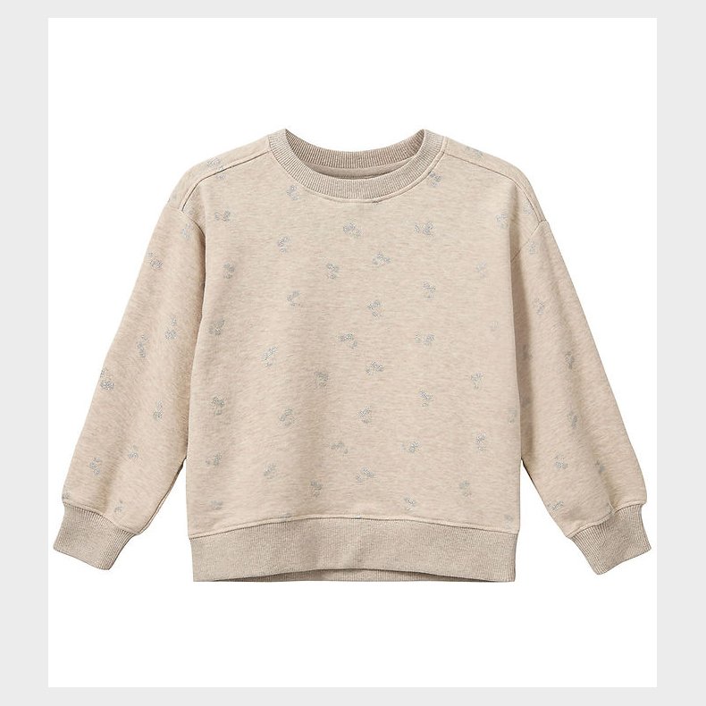 Sofie Schnoor Sweatshirt - ElisSK - Beige Meleret