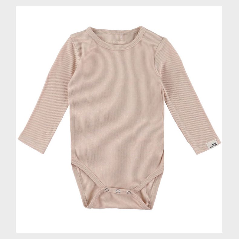 Sofie Schnoor Body l/ - Rib - DicteSB - Light Rose