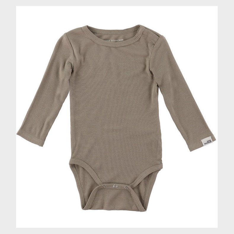 Sofie Schnoor Body l/� - Rib - DicteSB - Dark Sand