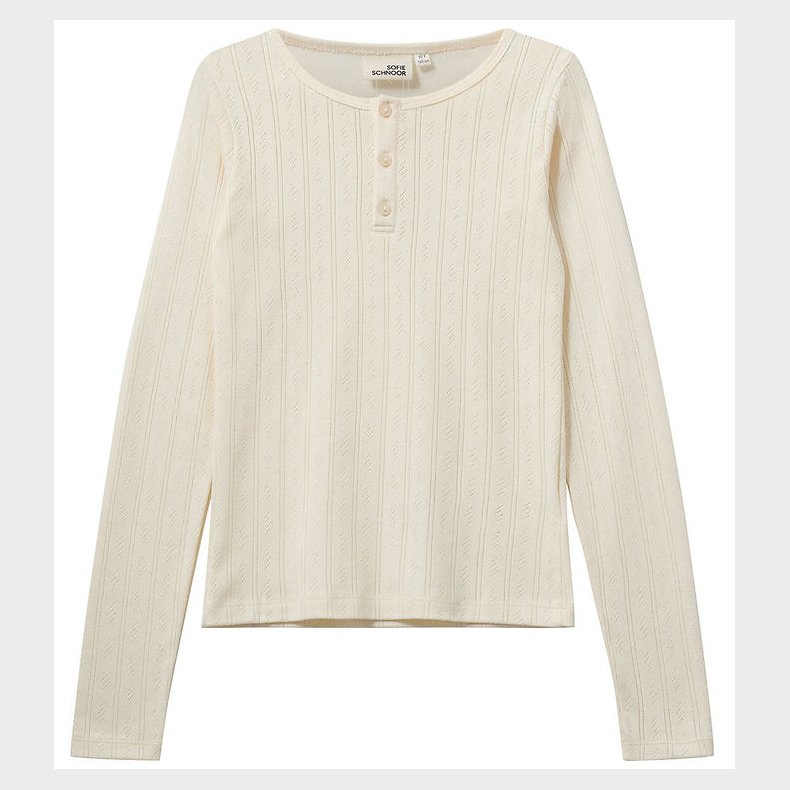Sofie Schnoor Bluse - PetriciaSY Poientelle - Off White m. Hulm�