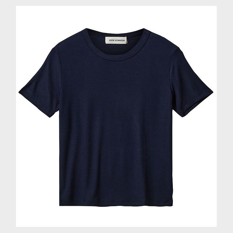 Sofie Schnoor T-shirt - Nataliasy - Rib - Navy