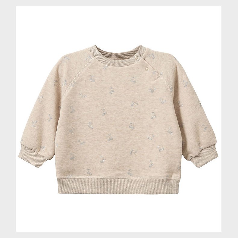 Sofie Schnoor Sweatshirt - ElisSB - Beige Meleret