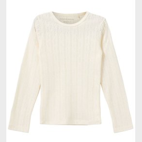 Sofie Schnoor Bluse - PetriciaSY Pointelle - Off White m. Hulm�n