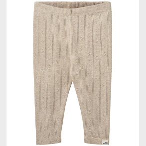 Sofie Schnoor Leggings - Nalinesb - Beige m. Hulm�nster