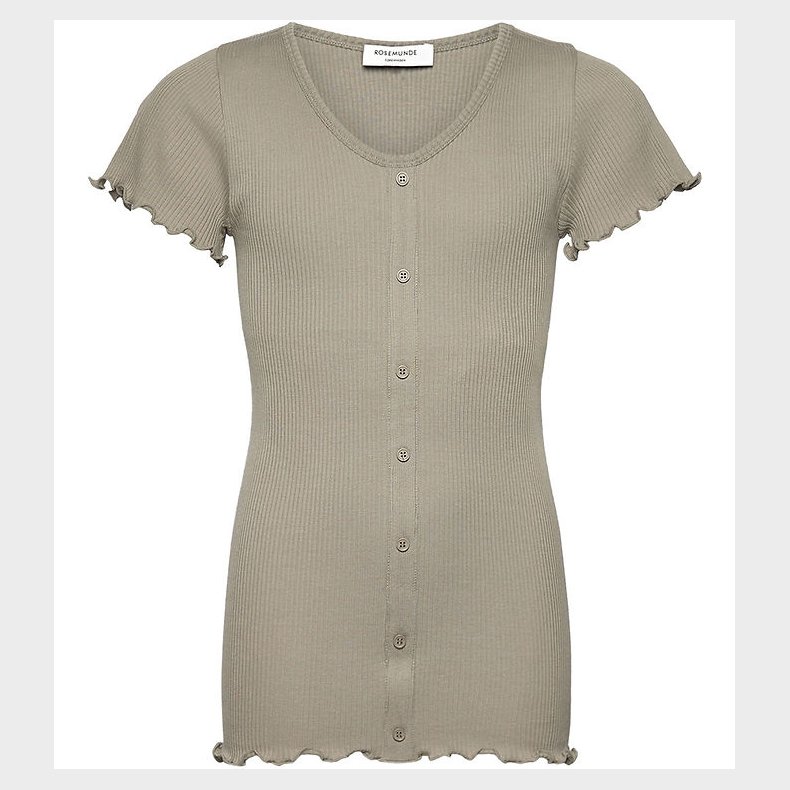 Rosemunde T-shirt - Rib - Baybay - Laurel Oak