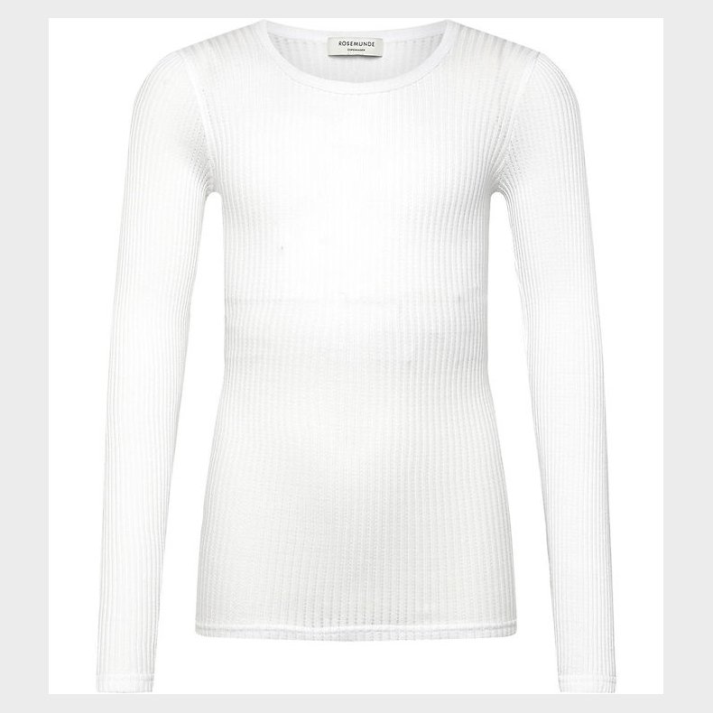 Rosemunde Bluse - Rib - Baku - New White