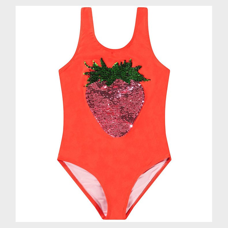 Molo Badedragt - UV50+ - Nika - Glitter Strawberry