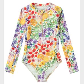 Molo Badeheldragt - UV50+ - Necky - Flowerpress