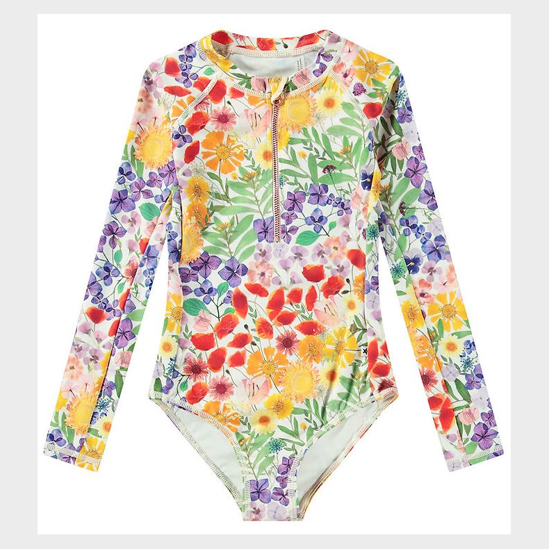 Molo Badeheldragt - UV50+ - Necky - Flowerpress
