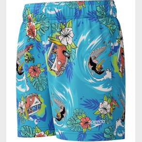 Speedo Badeshorts - Learn To Swim - Bl m. Print