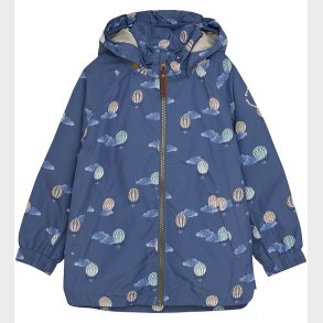 En Fant Sommerjakke - Vintage Indigo m. Luftballoner