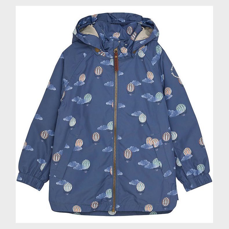 En Fant Sommerjakke - Vintage Indigo m. Luftballoner